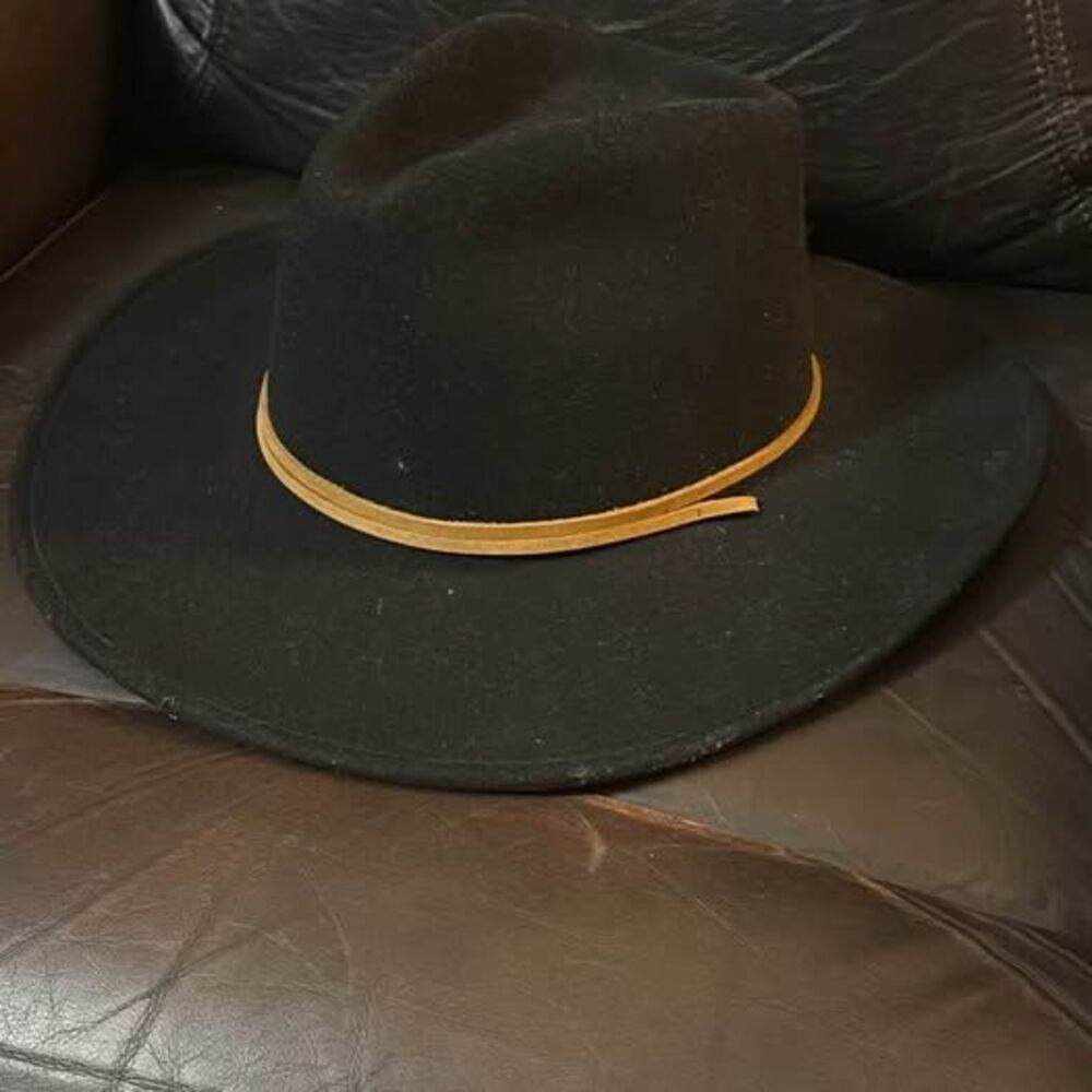 Cripple Creek Lite Felt Black Fedora Hat